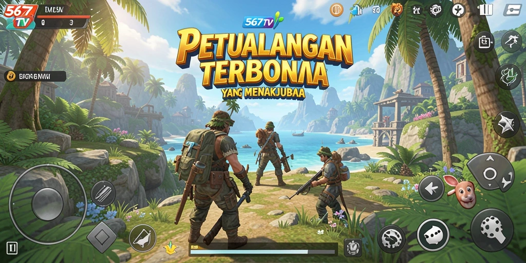 Tampilan gameplay Open World yang mengesankan dalam 567TV.