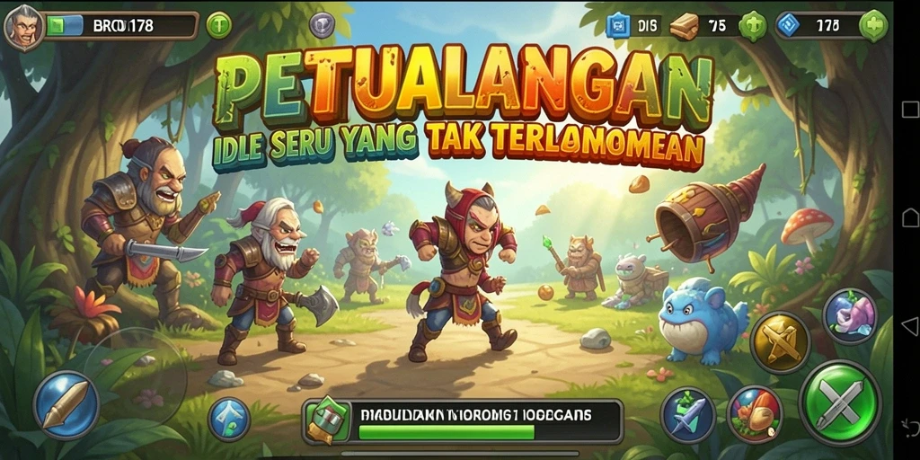 Tampilan gameplay BRO178 yang menakjubkan dan menarik.