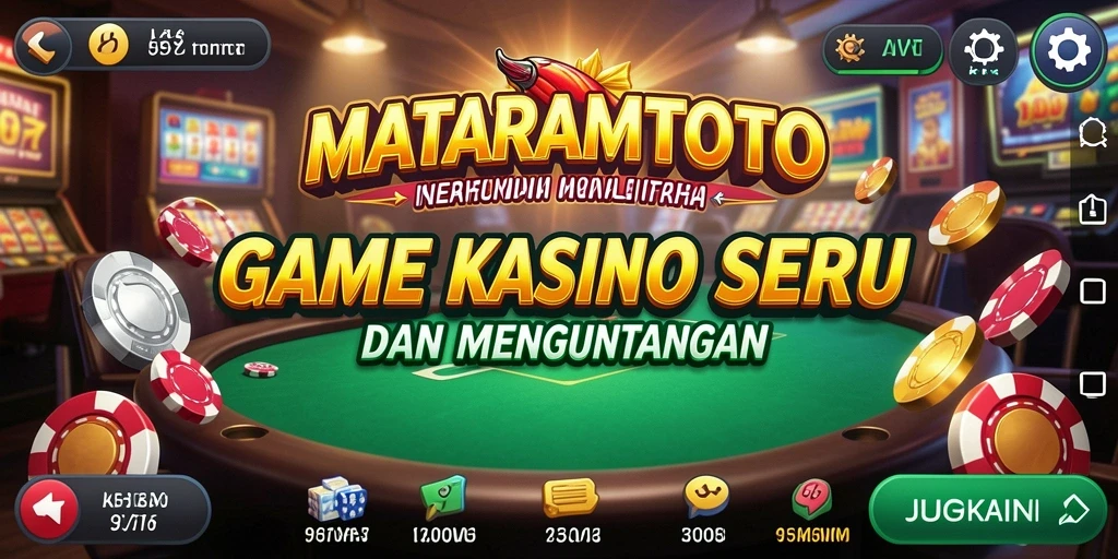 Tampilan gameplay yang seru dan menegangkan dari MATARAMTOTO.