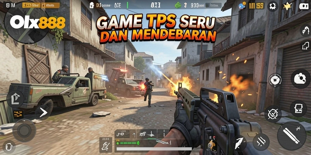 Menampilkan aksi mendebarkan dalam permainan OLX888 dengan grafis tajam.