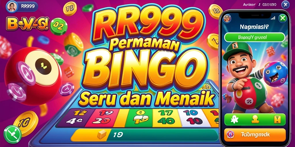 Tampilan gameplay Bingo yang seru dan menarik di RR999.