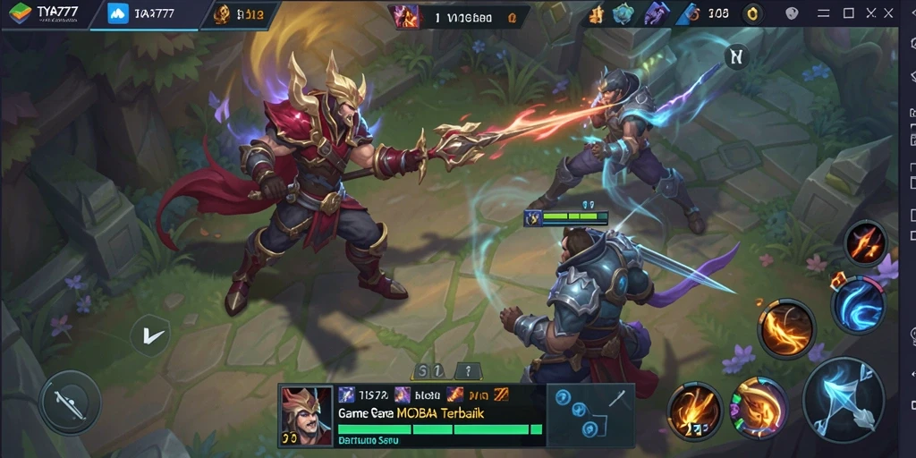 Gambaran gameplay seru dalam TYA777 yang penuh aksi.